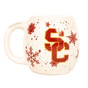 USC Trojans SC Interlock Ceramic Mug Ornament